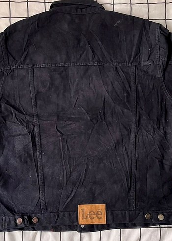 l Beden LEE COOPER SİYAH VİNTAGE CEKET