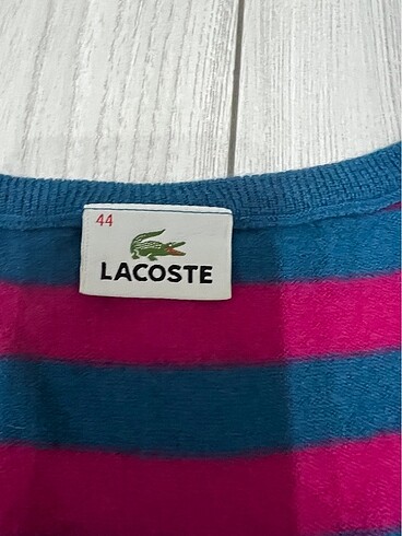 44 Beden pembe Renk LACOSTE ORJİNAL KAZAK