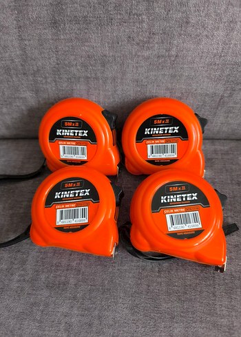 Kinetex 5 Metre Ölçü Bandı Turuncu