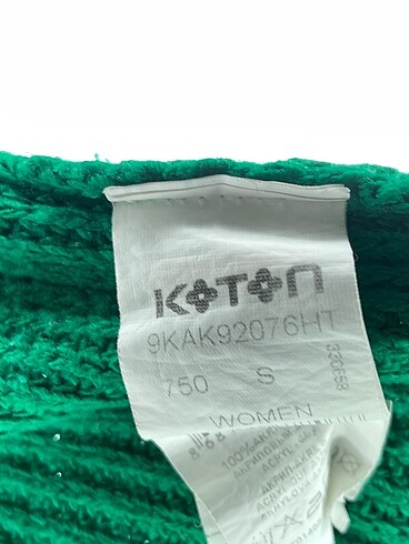 s Beden yeşil Renk Koton Kazak / Triko %70 İndirimli.