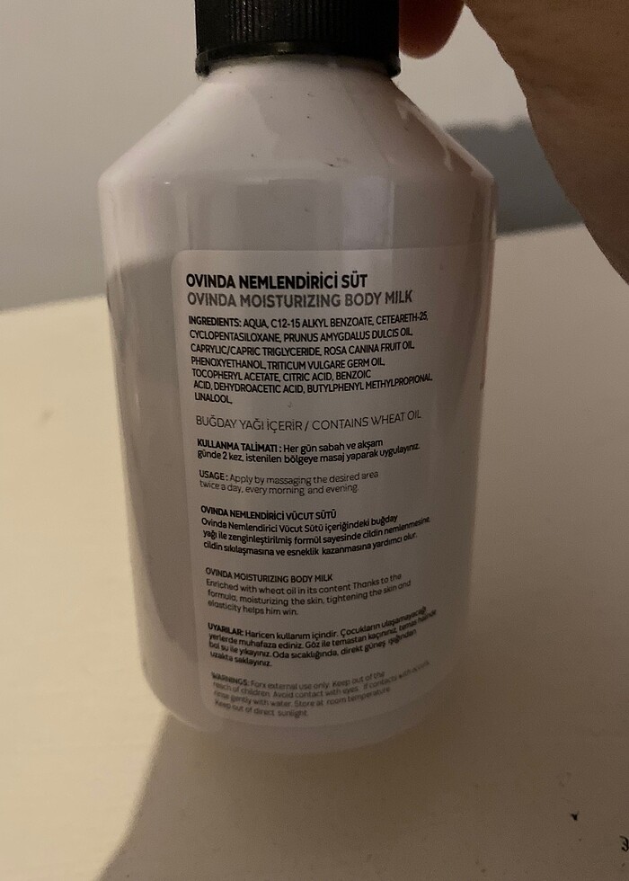 Vücut nemlendirici süt - Görsel 4