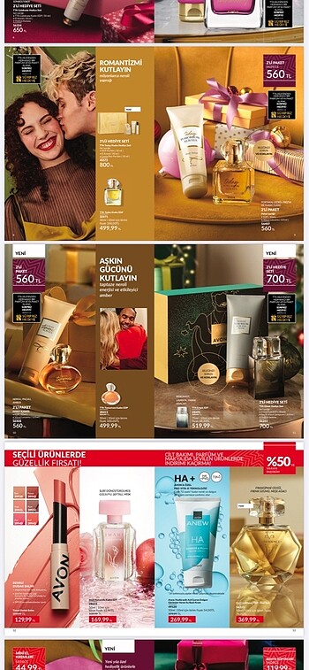 Avon kozmetik ürünleri