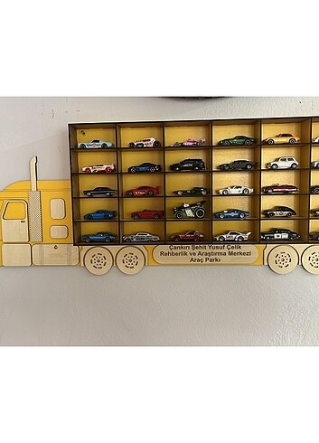 Hot Wheels Model Araba Rafı
