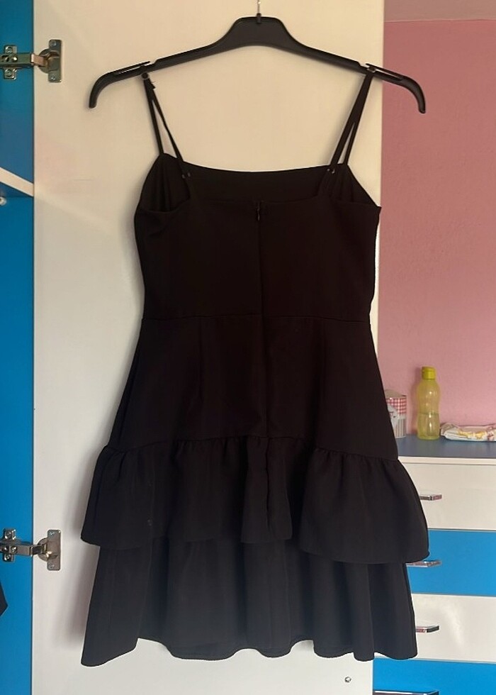 günlük siyah elbise - Görsel 2