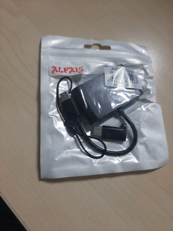 Siyah Hafıza Kartı usb  Kart Okuyucu type c mikro usb - Görsel 2