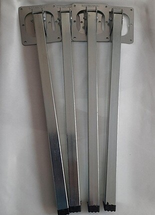 30 cm uzunluğunda katlanır metal sehpa ayağı 4 adet
