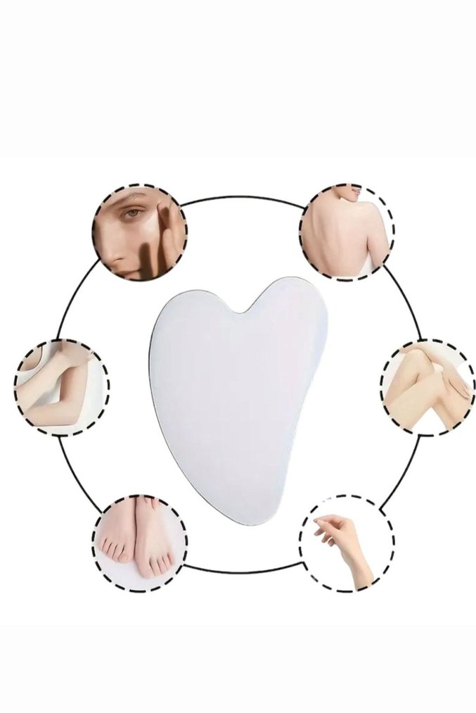 Ultra İnce Paslanmaz Çelik Gua Sha Aracı - Görsel 3