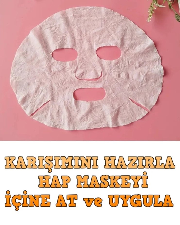 Seyahat Tipi Sıkıştırılmış Kağıt Maske - Görsel 4