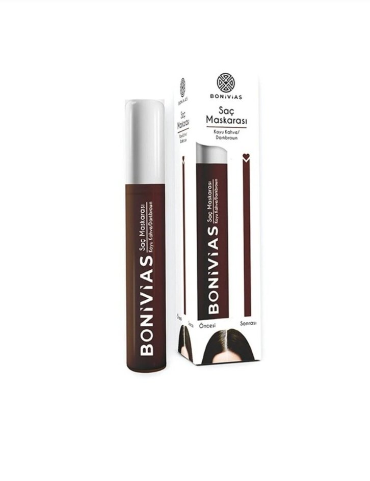 Bonivias Saç  Kaş Maskarası Koyu Kahve - Görsel 2