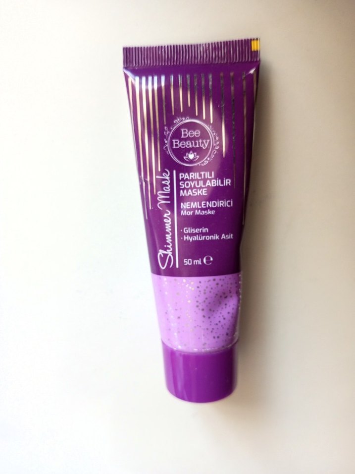 Bee Beauty Mor Parıltılı Soyulabilir Maske 50 ML - Görsel 2