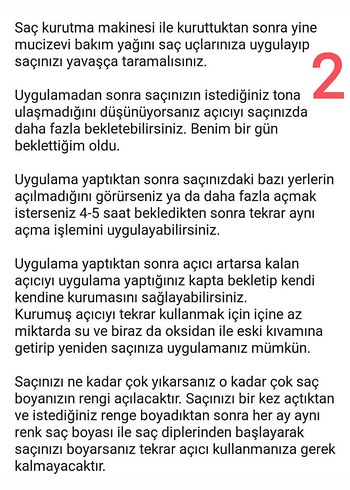 200 gram Kuaf Mavi Saç Açıcı. Son kullanma tarihi 2026'dır. - Görsel 5