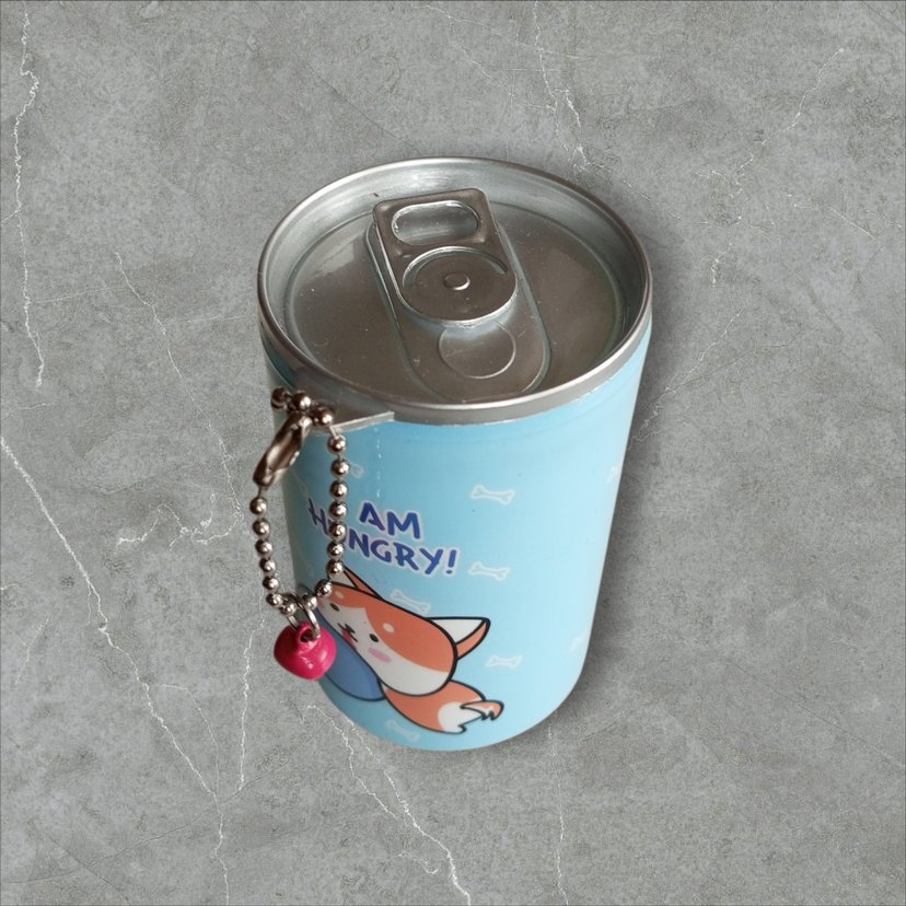 Sevimli Kola Kutusu Şekilli Mini Islak Mendil Kutusu, Anahtarlık - Görsel 2