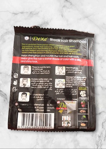 Dexe Saç Siyahlaştırıcı Şampuan 25 ML - Görsel 2