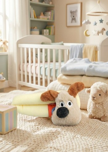 Ayıcıklı Peluş Toka - Görsel 3