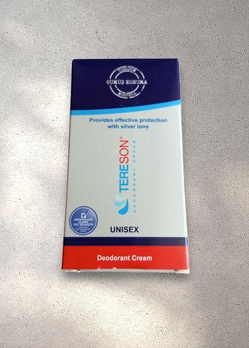 2 Adet Tereson Unisex Gümüş İyonlu Krem Deodorant 40 ml