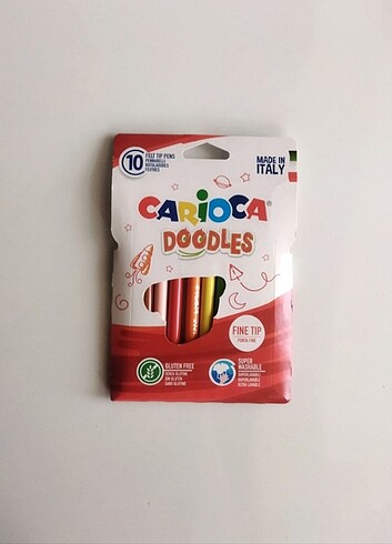 Carioca Doodles Keçeli Kalem 10'lu