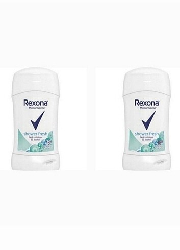 2 adet Rexona Kadın Deodorant Stick Cotton Dry 40 ML