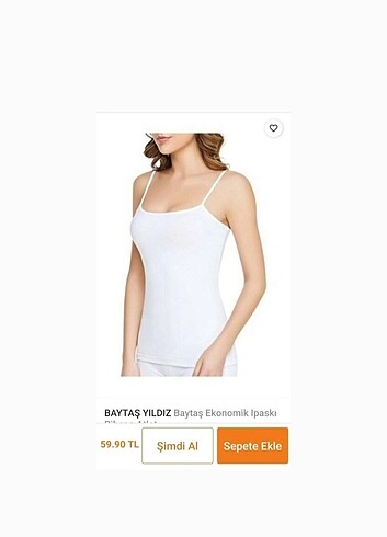 46 Beden 3XL Baytaş Marka Kadın Atlet