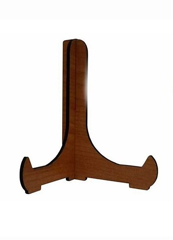 Teşhir Standı Çerçeve, Tabak Teşhir Ayağı. Ahşap Stand 9cmx10cm