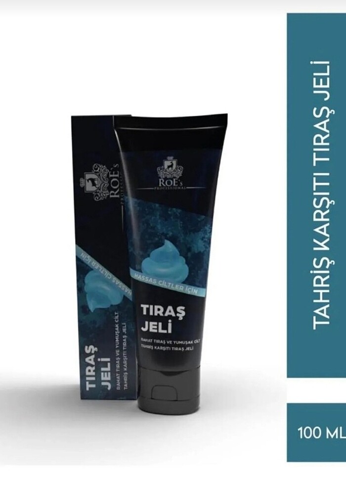 Roes Professional Tıraş Jeli 100 ML. Hassas ciltler için tahriş - Görsel 2