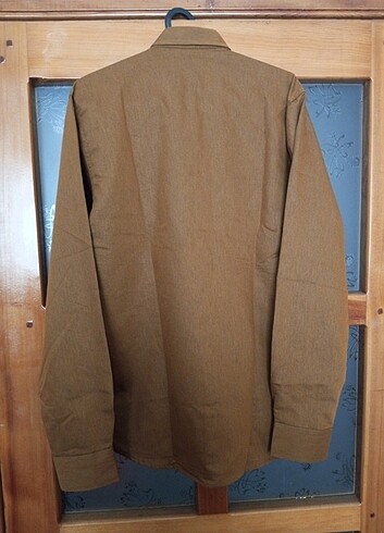 Diğer Erkek Slim Fit Pamuklu Kot Gömlek M Beden Sıfır ürün