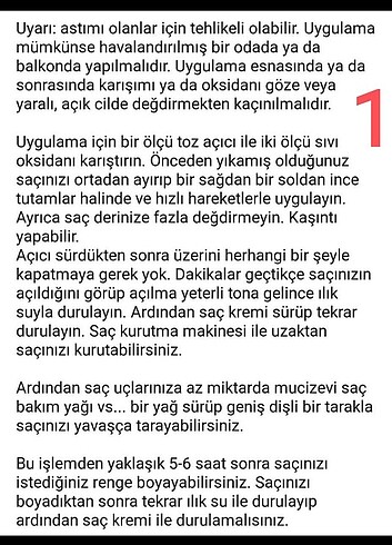 Kuaf Saç Açıcı Toz Oryal 200 G - Görsel 5