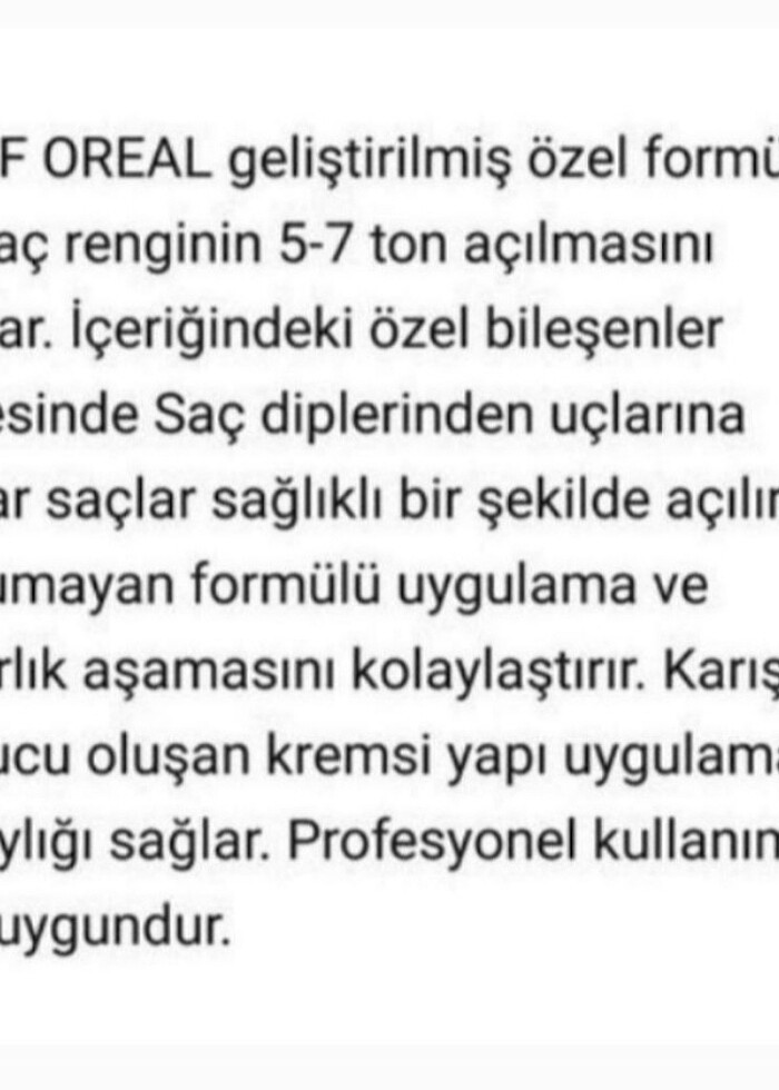 Kuaf Saç Açıcı Toz Oryal 200 G - Görsel 4