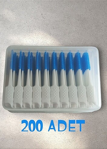 Diş Araları Temizleme Fırçası 200 Adet - Görsel 6