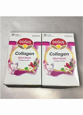 2 Adet Doğuş Collagen Bitki Çayı 20'li 30 Gram. Son kullanma tar - Görsel 4