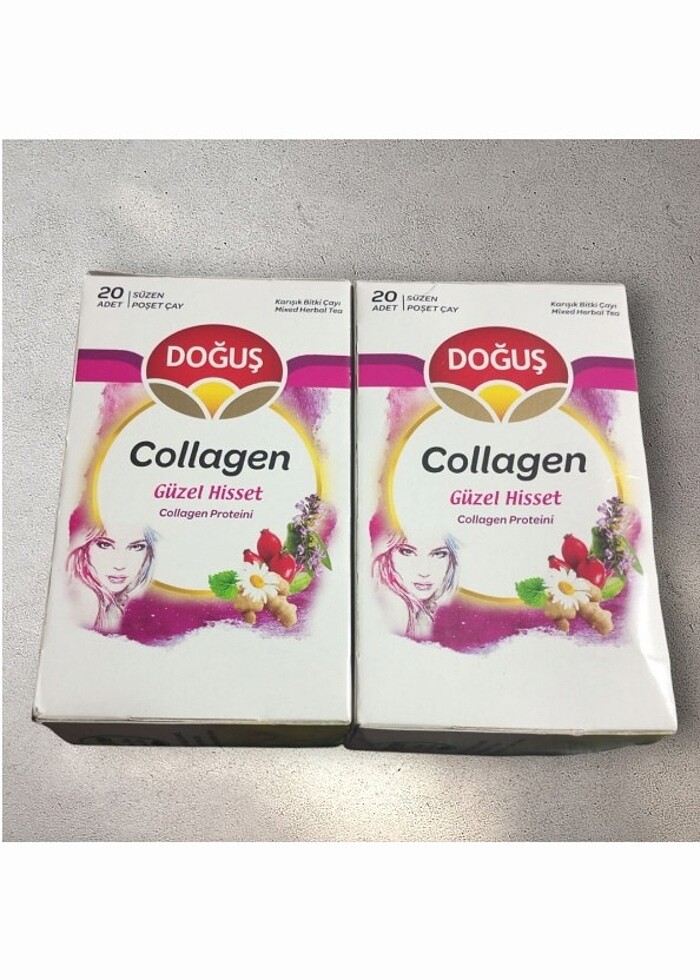 2 Adet Doğuş Collagen Bitki Çayı 20'li 30 Gram. Son kullanma tar - Görsel 4