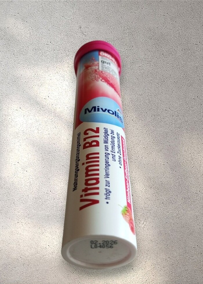 Mivolis Alman Kalitesi Karışık Meyveli B12 Vitamin - Görsel 5