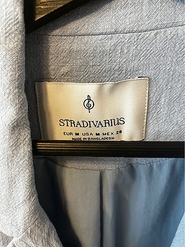 m Beden mavi Renk STRADİVARIUS BLAZER CEKET