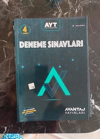 avantaj yayınları ayt 4 deneme sınavı 