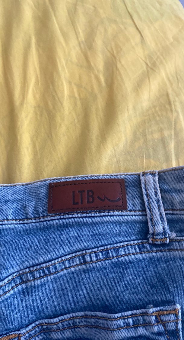 Mavi Kadın Midi Boy Kot Pantolon - Görsel 3