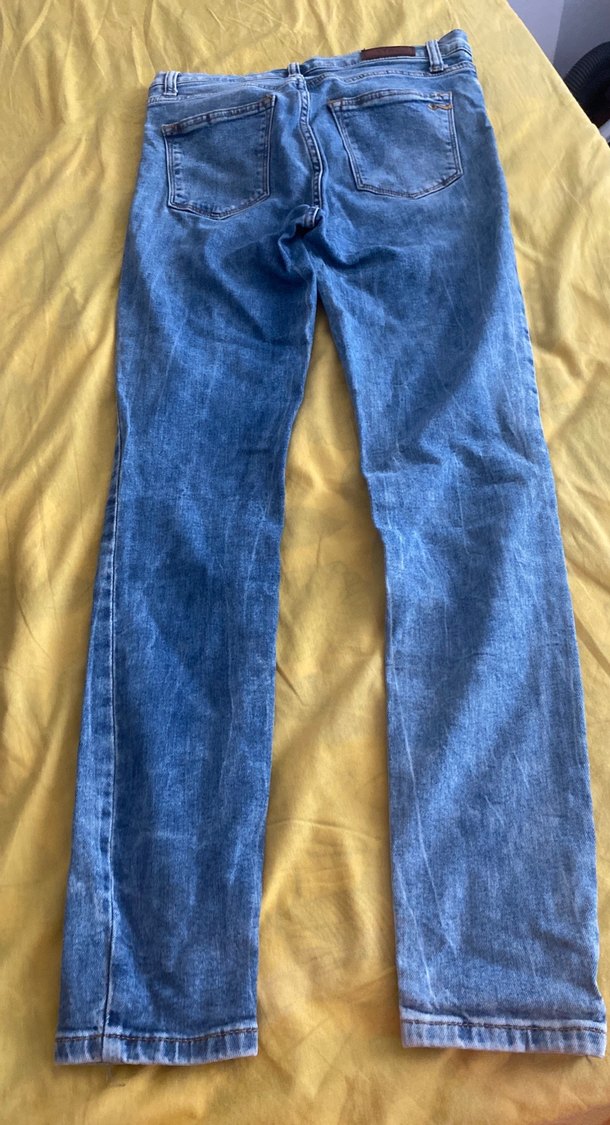 Mavi Kadın Midi Boy Kot Pantolon - Görsel 2