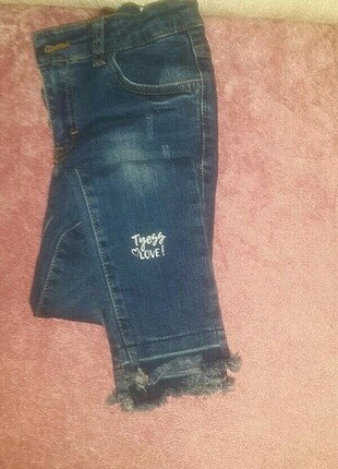 Tyess Paçası kesik # çocuk Jean #kot pantolon