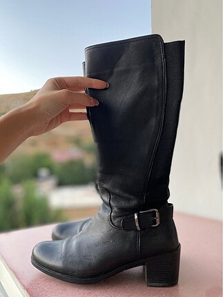 Diğer Siyah hakiki deri çizme