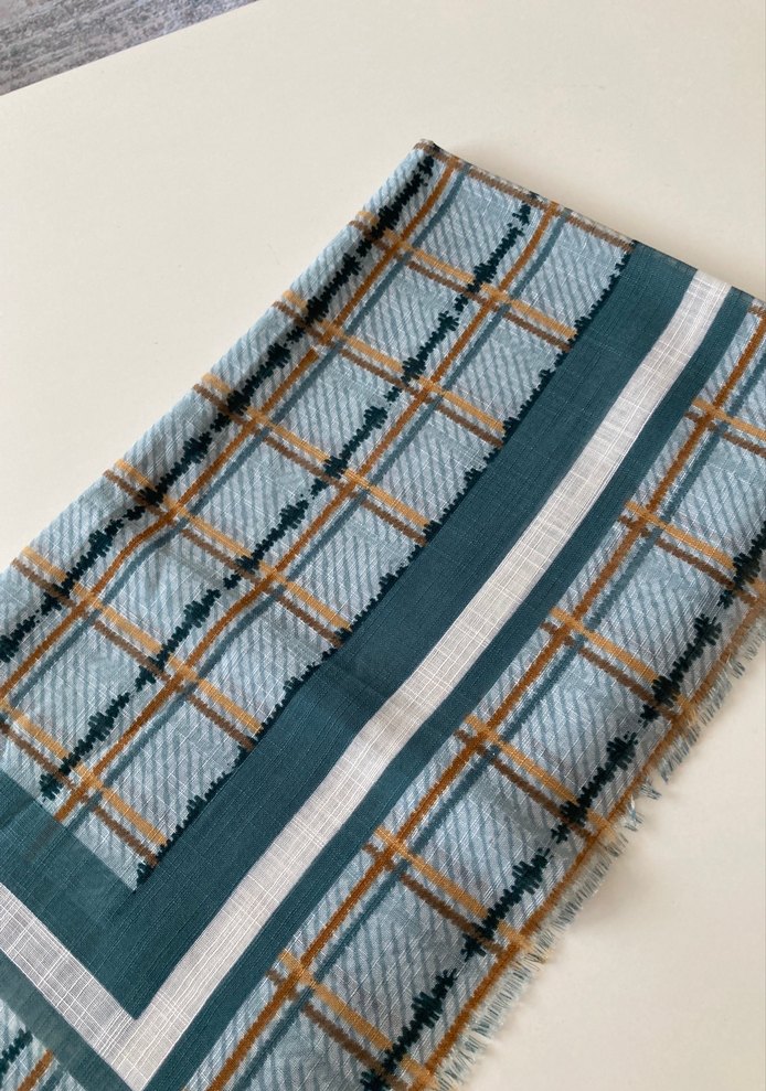 Flamlı eşarp - Görsel 3