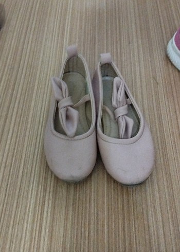 Kız Çocuk Beyaz Fiyonk Detaylı Babet - Görsel 2