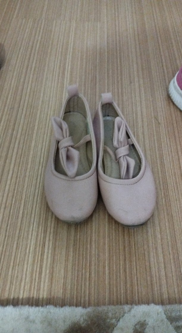 Kız Çocuk Beyaz Fiyonk Detaylı Babet - Görsel 2