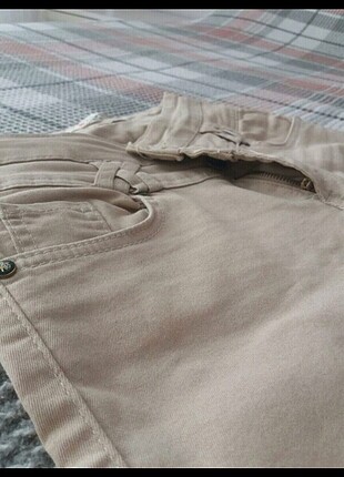 Krem rengi pantolon