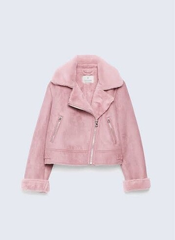 Stradivarius biker mont ceket ve tavşanlı çanta