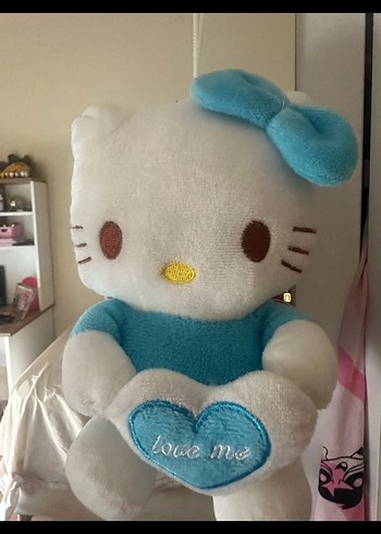 Mavi Fiyonklu Peluş Oyuncak - Görsel 2