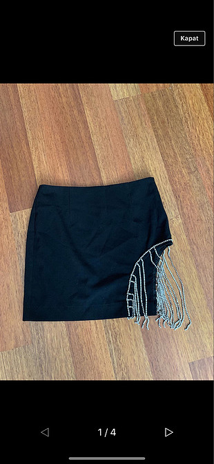 Designer Taşlı etek