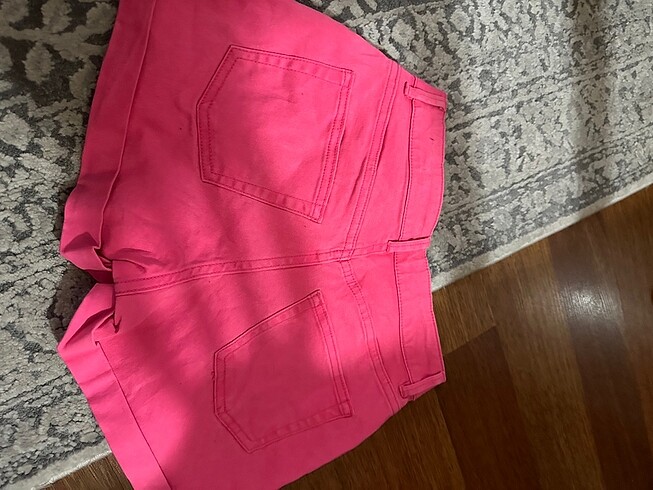 Diğer Kot pembe şort