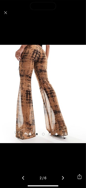 Mango tül pantolon - Görsel 3