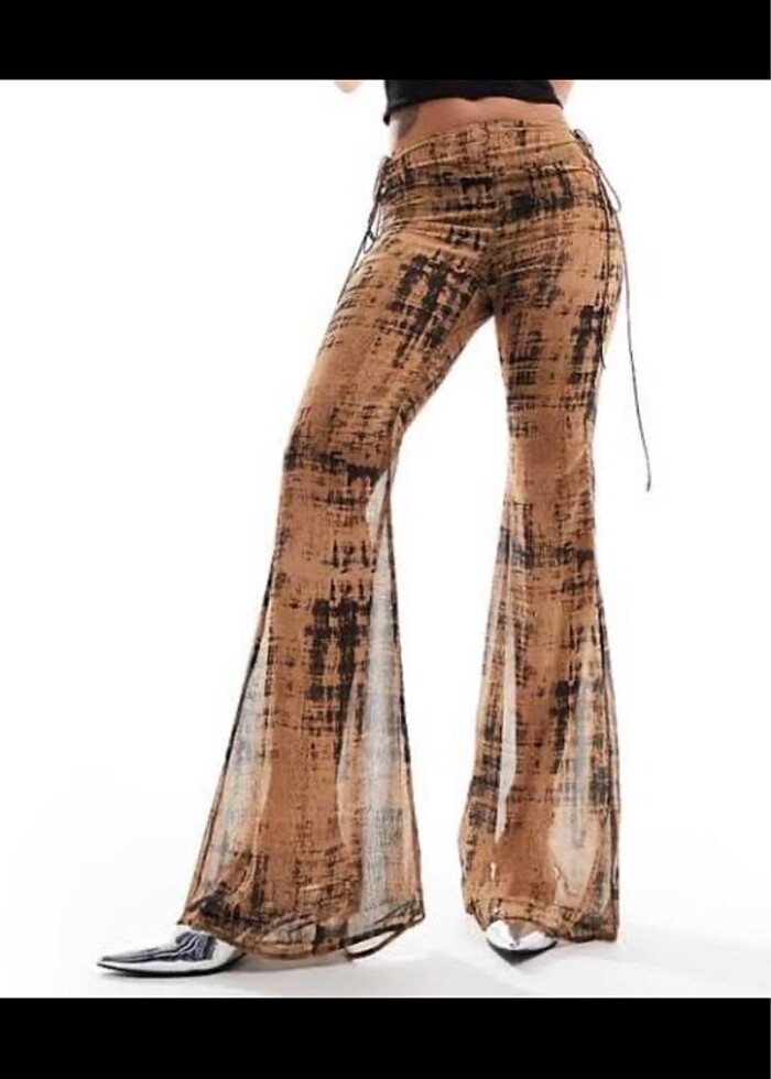 Mango tül pantolon - Görsel 2