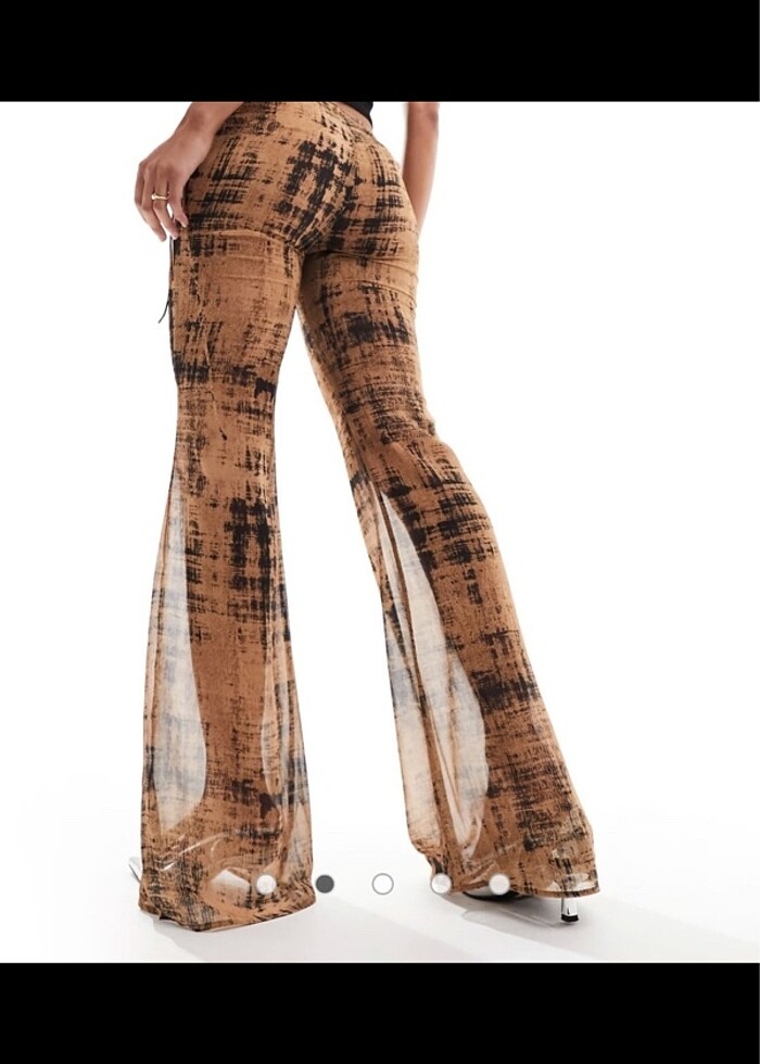 Mango tül pantolon - Görsel 3