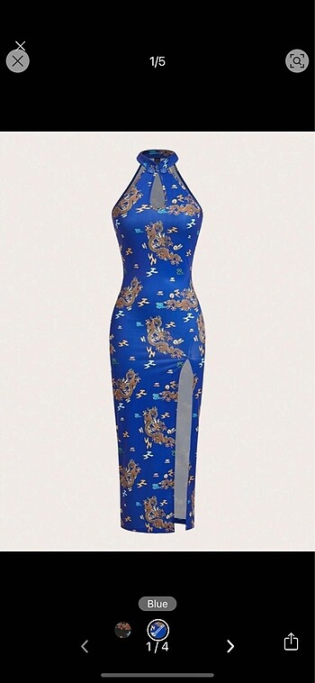 Shein chinese Çin elbisesi