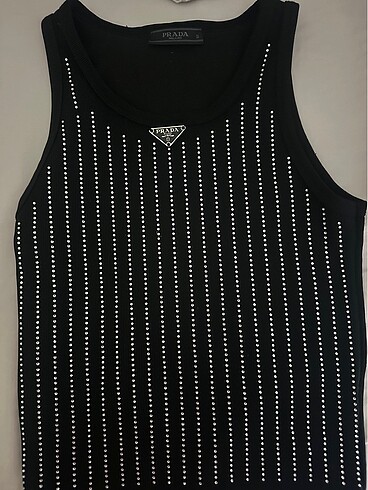 Zara Prada taşlı bluz